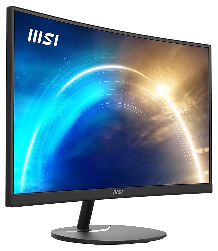 ゲーミングモニター MSI PRO MP271C Series 湾曲27インチ Amazon.co.jp: MSI Pro MP271C、27インチ、1920×1080(FHD